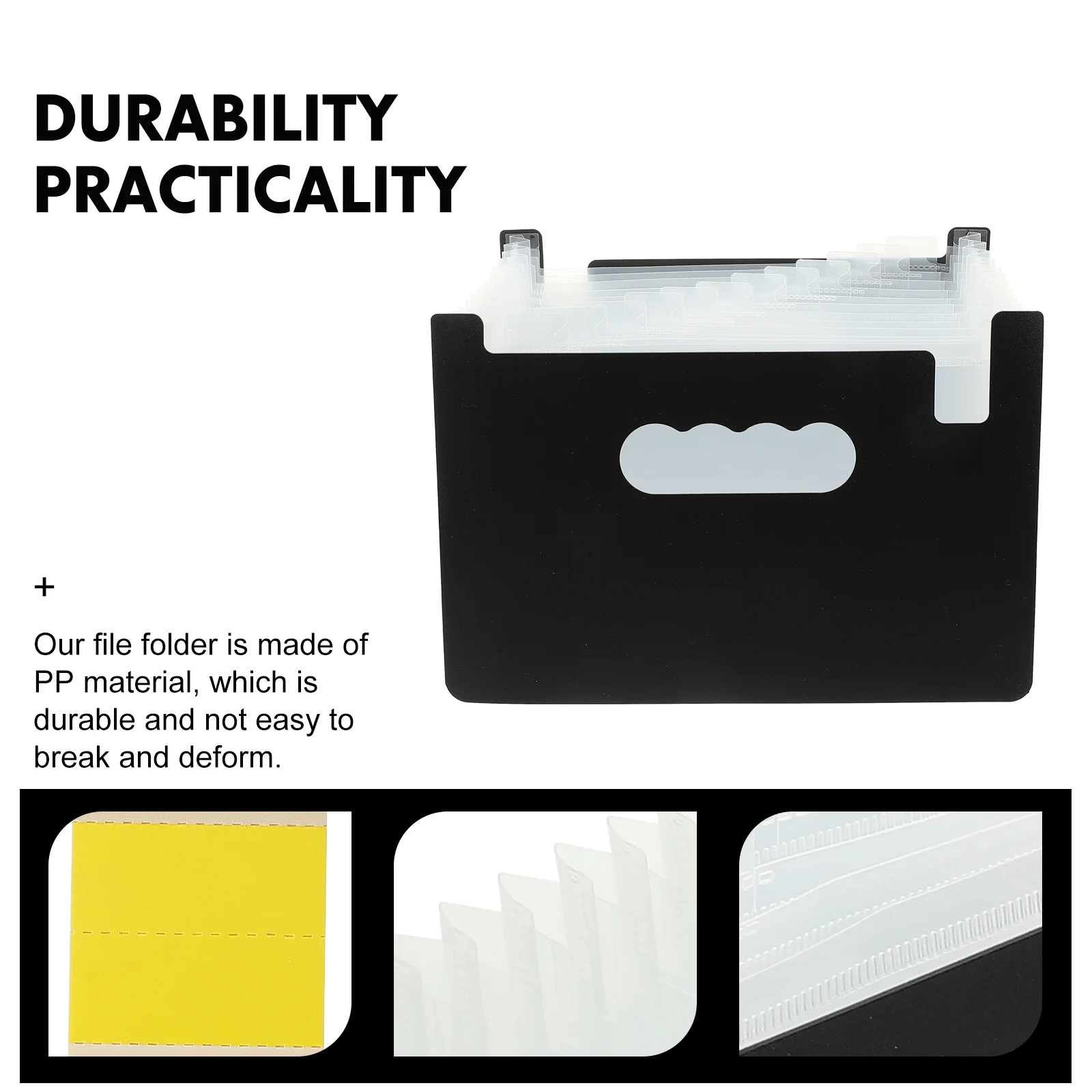 

Folder Ticket Storage Package Receipt Holder Organizer Various Important Document Pp Small Reciept Office Coupon for Traveling