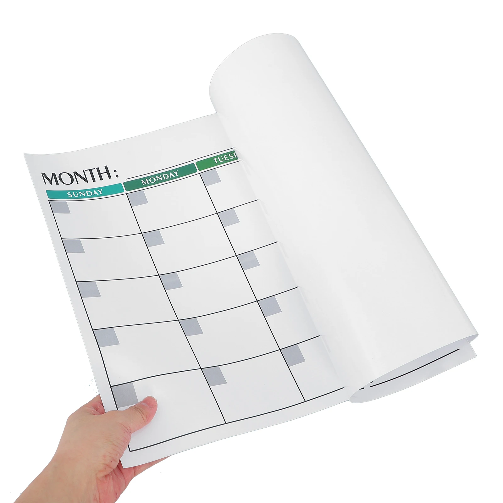 

Minimalist Dry Erase Wall Calendar Reusable Paper Surface Daily Weekly Monthly Planning Board for Family Wall Calendar
