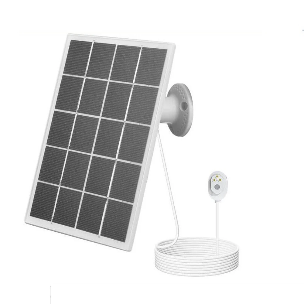 10W 5V Solar Charging Panels IP65 Weatherproof Solar For Arlo Pro 5S/4/3 For Home Security Camera Wall Mount