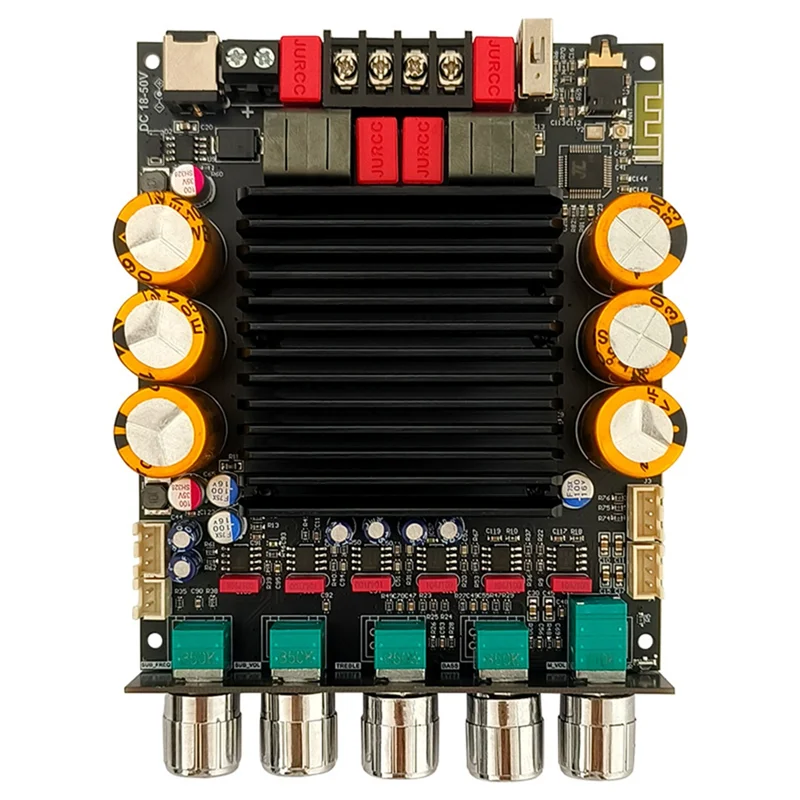 Y14A SUB600 Integrated Digital Amplifier Board TPA3255 2.0 Channel 300Wx2 Bass Note Tuning AMP Bluetooth Enabled