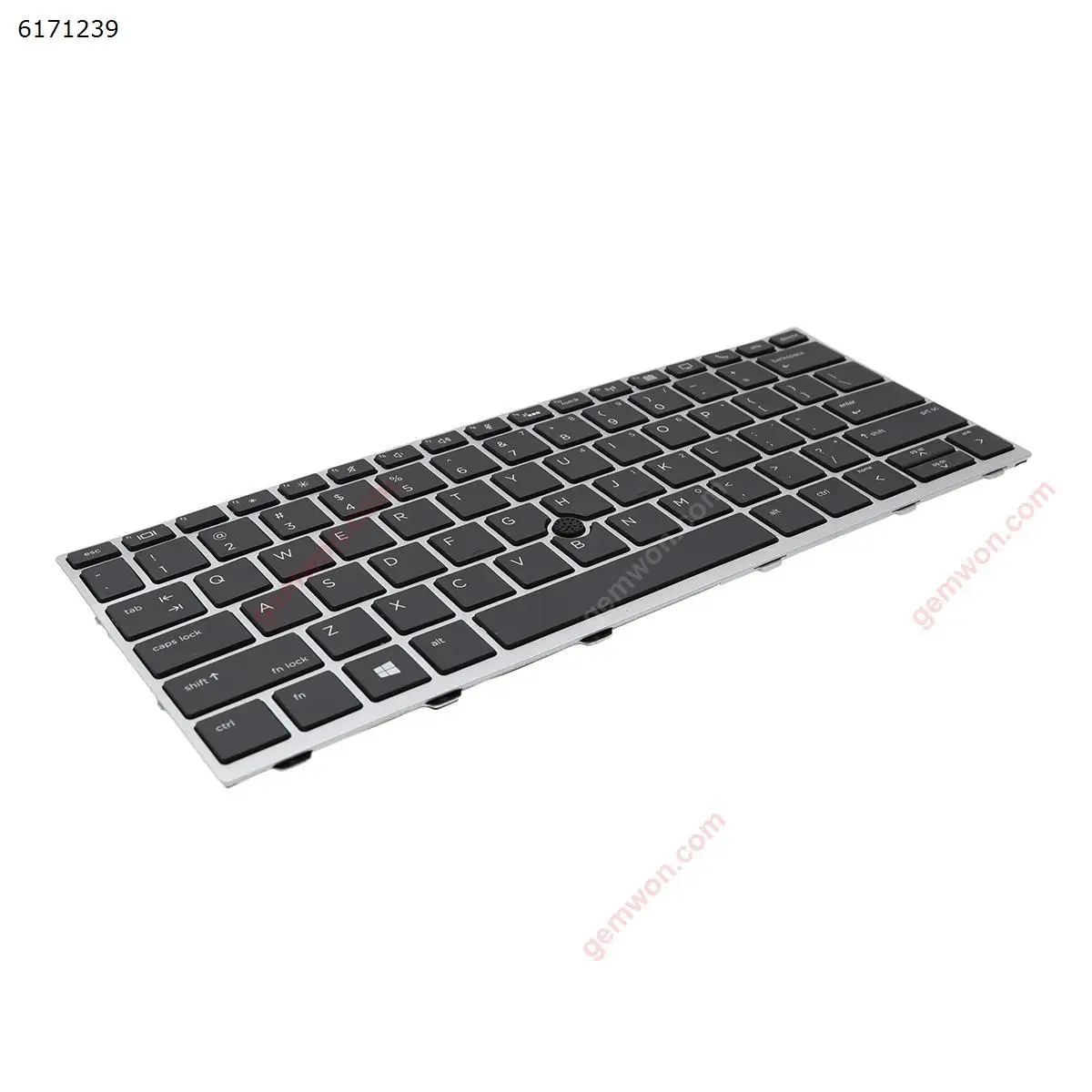 Imagem -02 - Teclado para Notebook hp Elitebook Quadro de Prata Retroiluminado e Point Stick 730 735 830 836 g5 735 g6 us