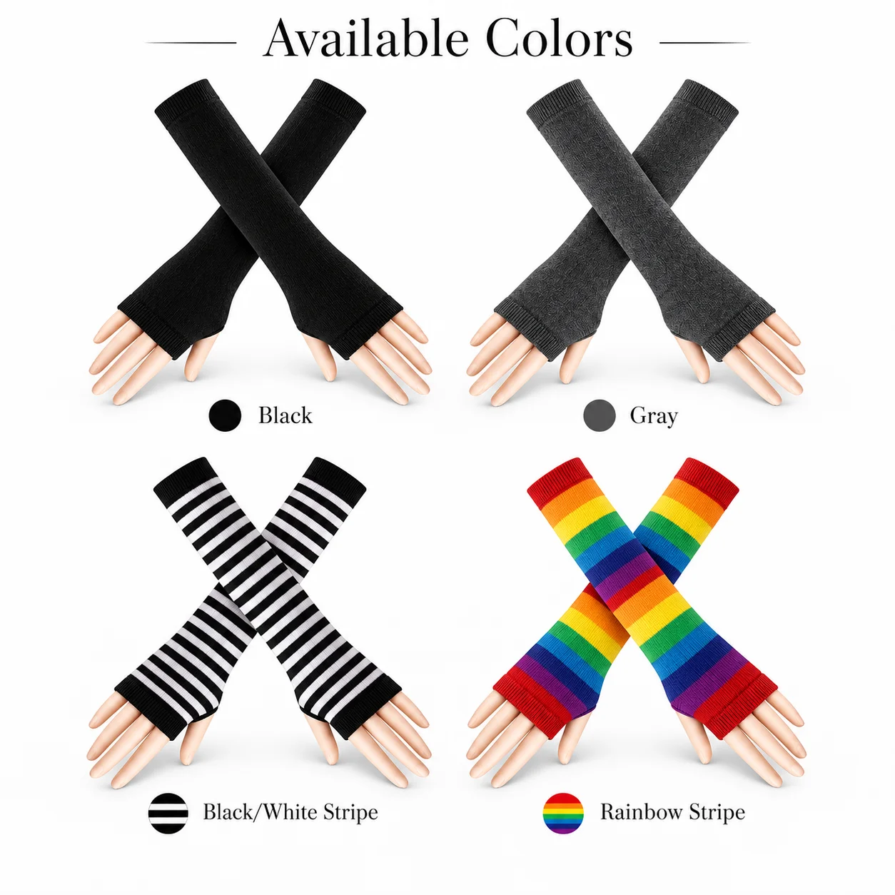Uniseks, Parmak Uçları Açık, Ö - Fingerless Glove Knit incelemesi ve fiyatı