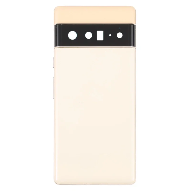 For Google Pixel 6 Pro Battery Back Cover with Middle Frame