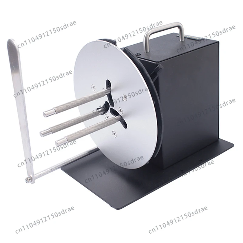 HD-R7 Adjustable Speed Label Rewinder Two-way Automatic Rewinder Self-adhesive Barcode Machine Clothing Tag Reeler