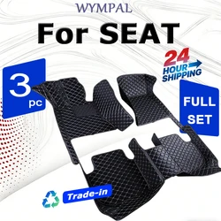 Car Floor Mats For SEAT Ateca Arona ibiza Leon Toledo Leon ST Alhambra Exeo Car Accessories