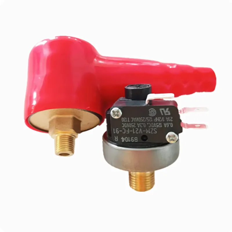 G1/8 Vacuum Pressure Switch Negative Pressure Switch booster pump pressure switch With waterproof protective sleeve -90--10kpa