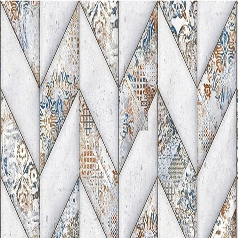 

Modern Abstract Geometric Marble Pattern Wallpaper Custom Wall Art Decor Mural TV Sofa Background Home Building Supplies 3D