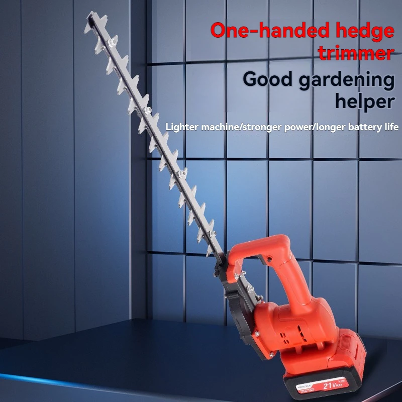 

Электрический двусторонний триммер для живой изгороди, садовый триммер для чайных листьев, зарядка литиевой батареи, триммер для травы, триммер для живой изгороди