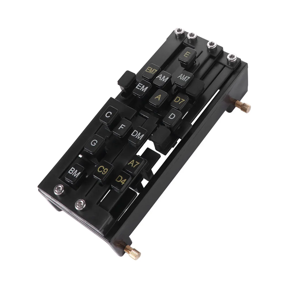 Chord Learning System Guitar Chord Trainer Assistant Learning One-key Guitar Aid Chords Trainer Chord Presser
