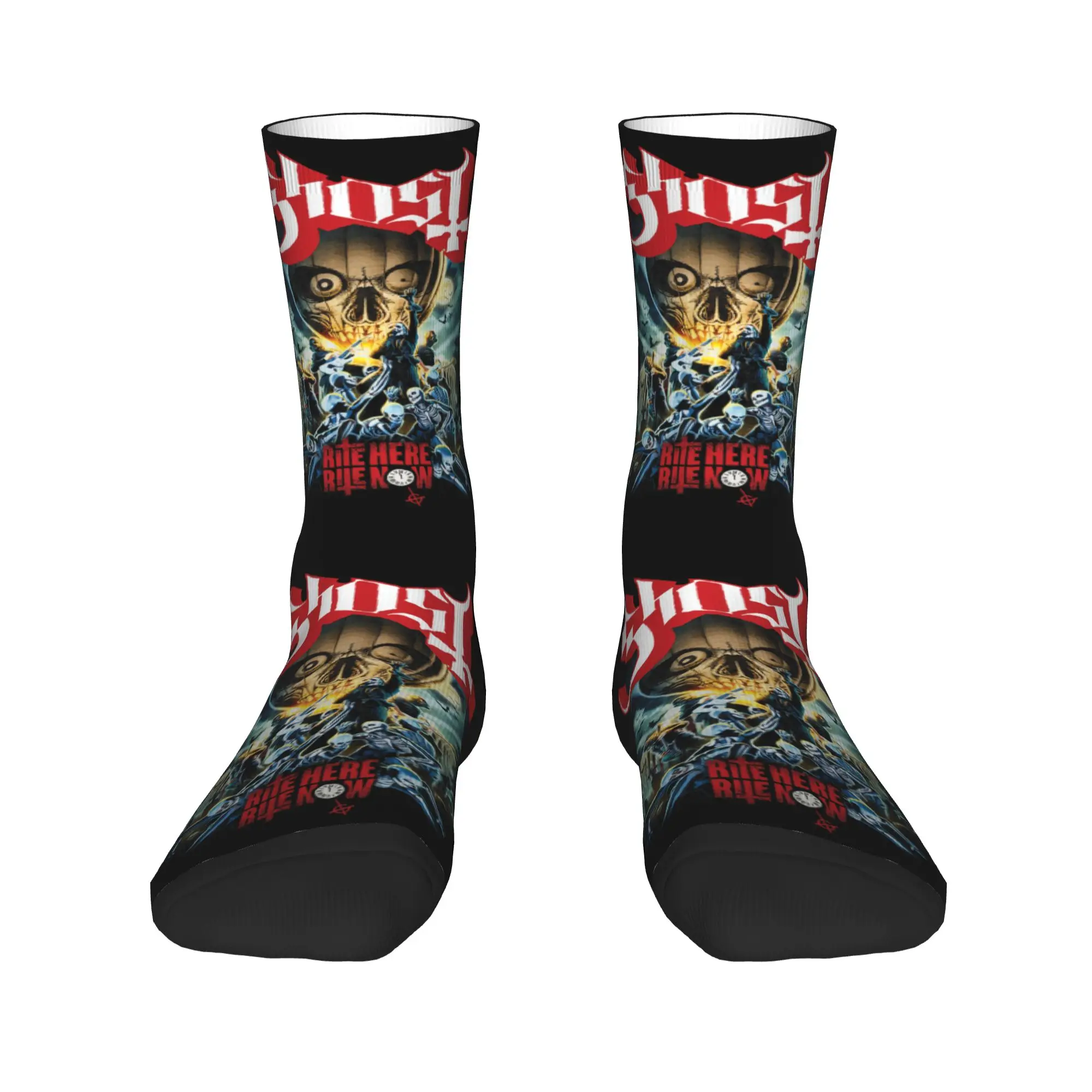 Swedish Rock Band Horror Ghost Dress Socks Men Women Warm Breathbale Warm  Crew Socks