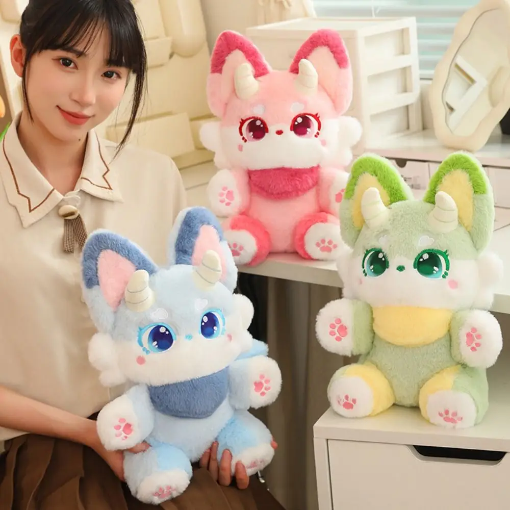 Large Ear Little Animal Devil Doll Big EYE Collection Cartoon Animal Plush Toy Fluffy Cute Cartoon Plushies Doll
