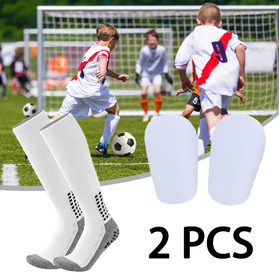 

Нескользящие футбольные носки для тренировок на открытом воздухе, спортивные носки для подростков, носки до середины икры, баскетбольные носки, портативная мини-футбольная перегородка
