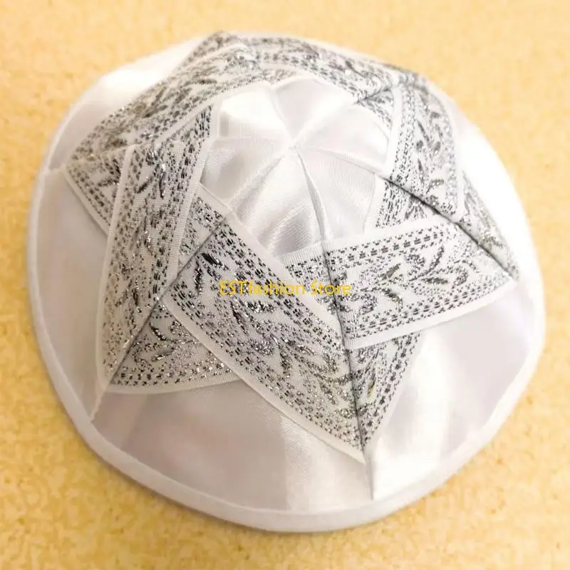 Y5GC Simple Kippah Jewish Hat Everyday Ease Religious Observances Cultural Outfit