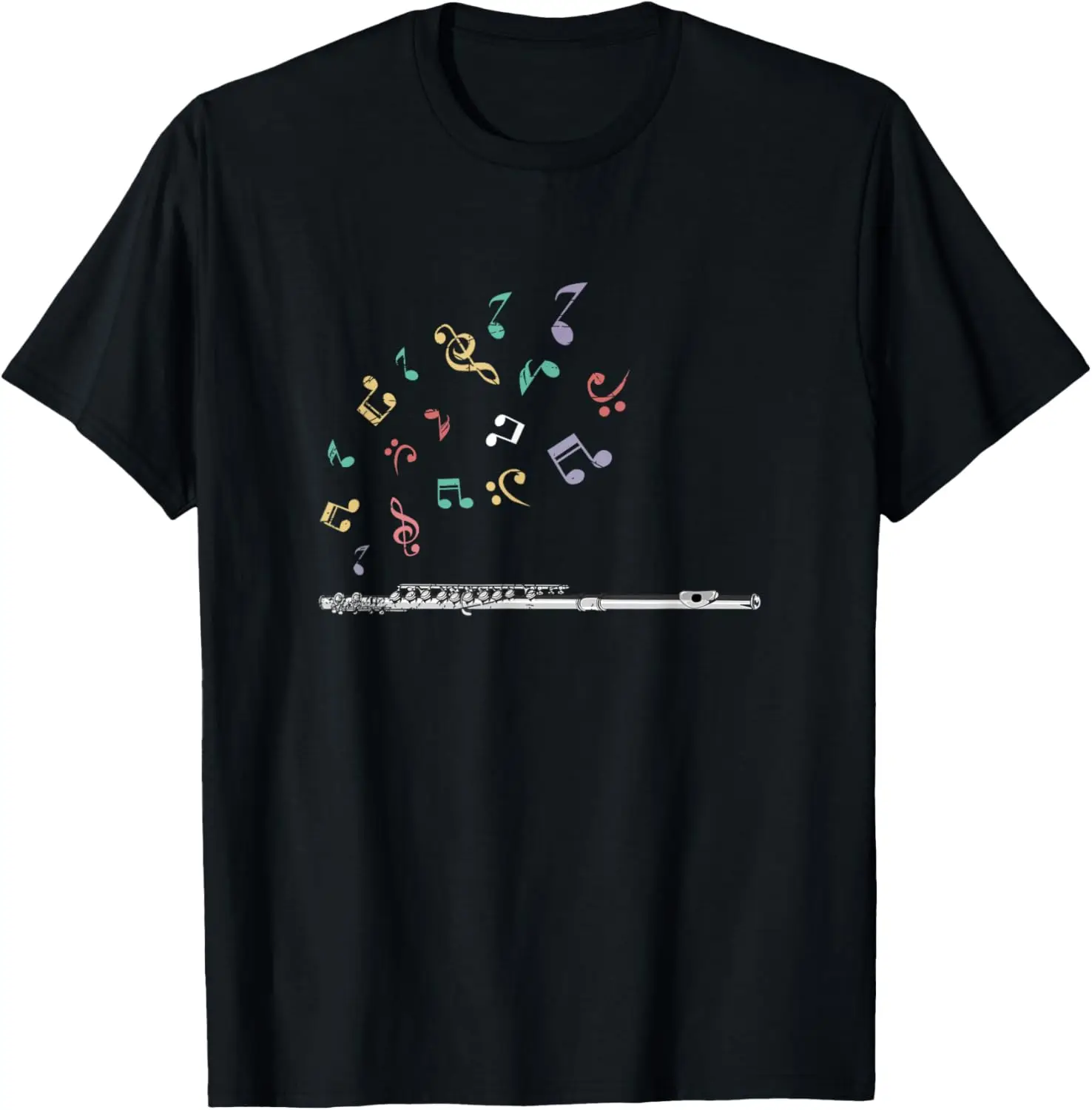 

Classical Musical Instrument Flutist Gift Flute T-Shirt