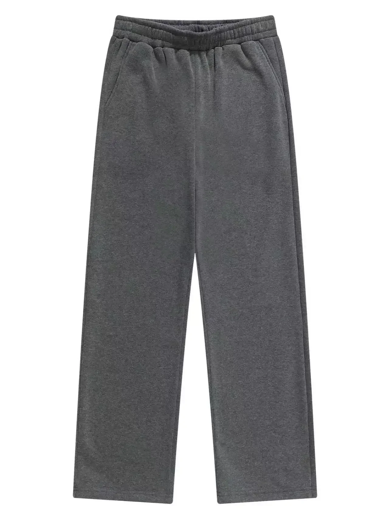 Men's Sweatpants Elastic Waist Joggers Track Pants Casual Sport Fitness Gym Clothing Autumn All-Match Loose Comfy Trousers