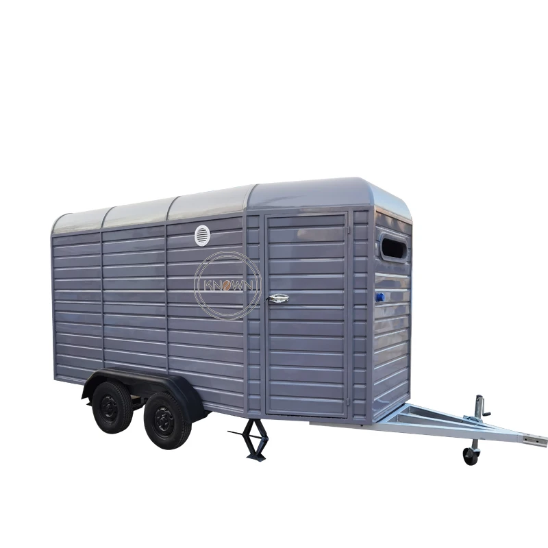 Factory Customizable Camp Food Trailer New Street Outdoor Pizza Burger Mobile Fast Food Truck