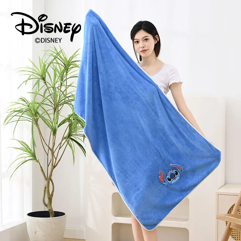 

Disney Authentic Cartoon Stitzee Compared To Pure Cotton Water Absorbent Bath Towels For Adult Men And Women A-class Coral Plush