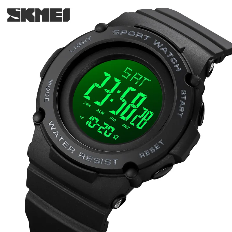 SKMEI – montre numérique pour enfants, Top marque, mode, chronographe, lumière Led, horloge électronique, filles et garçons