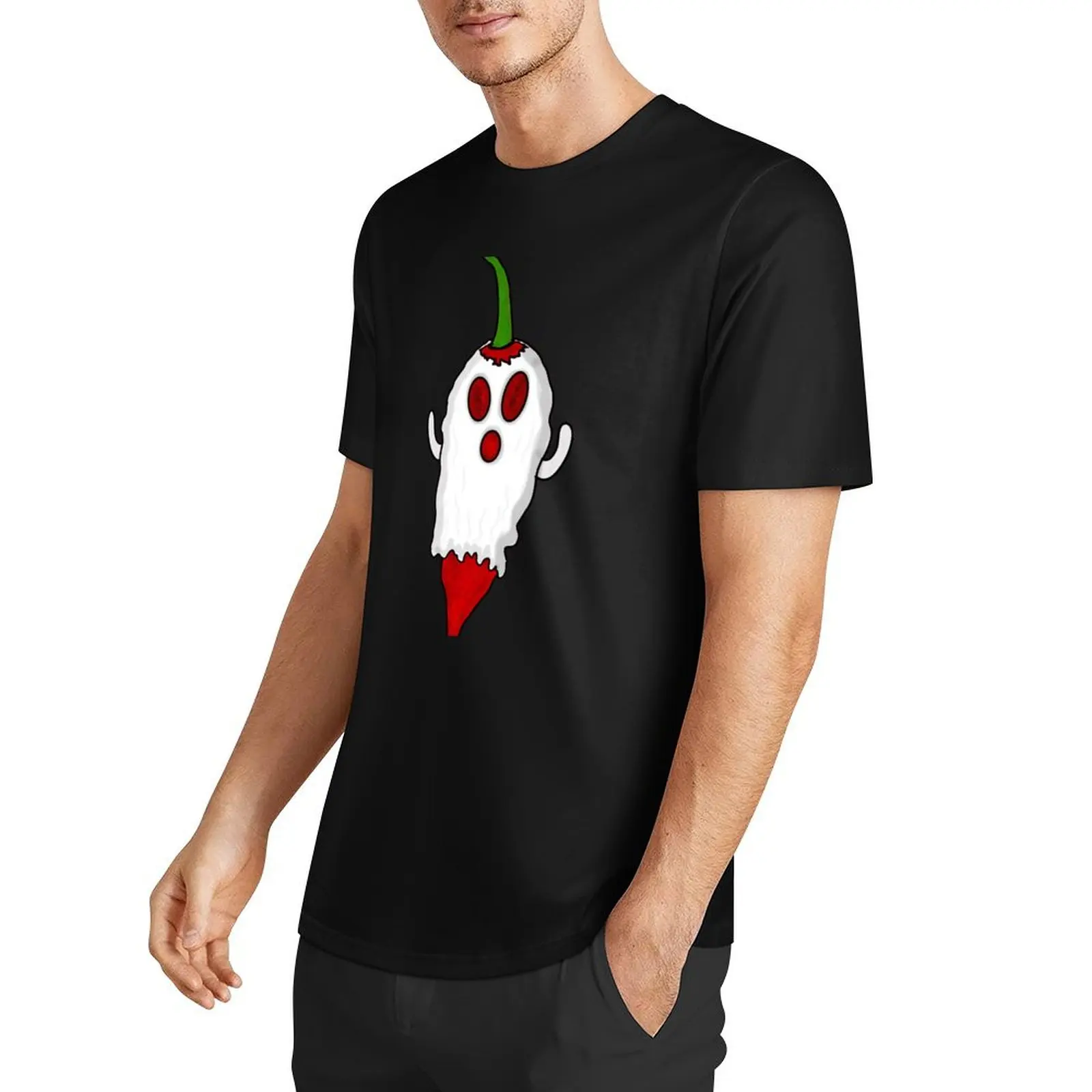 Ghost Pepper T-Shirt man clothes sports fans Blouse Men's t-shirt