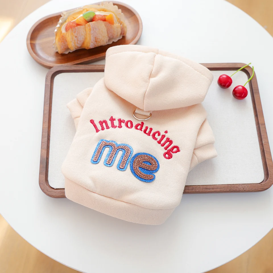 Cute Hooded Sweater Coat for Dogs and Cats
