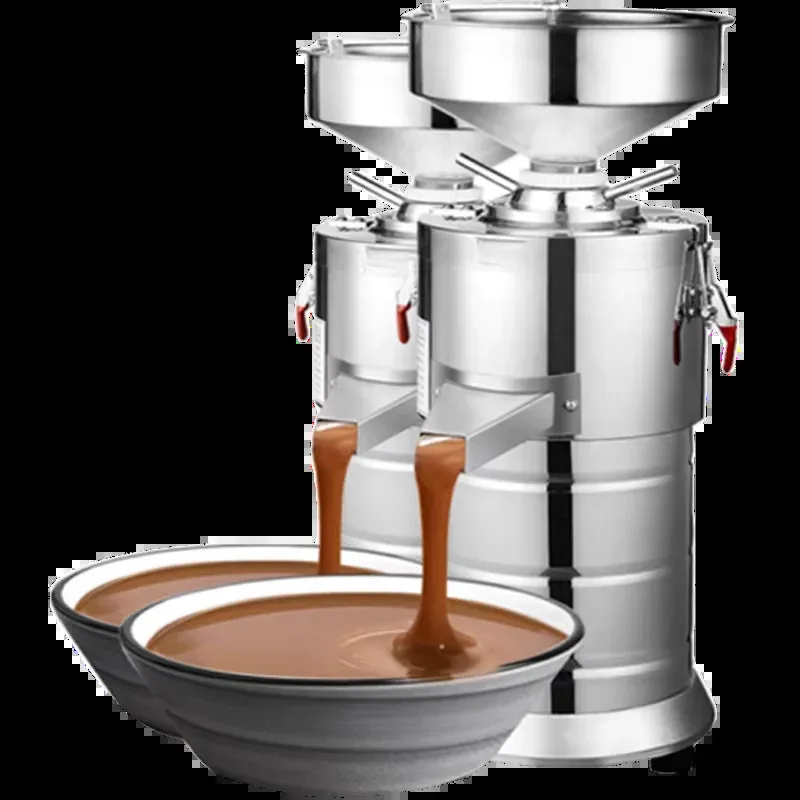 

110V 220v Peanut Butter Maker Machine Sesame Nut Crusher Stainless Steel Food Processor Commercial Home Soy Almond Butter Maker