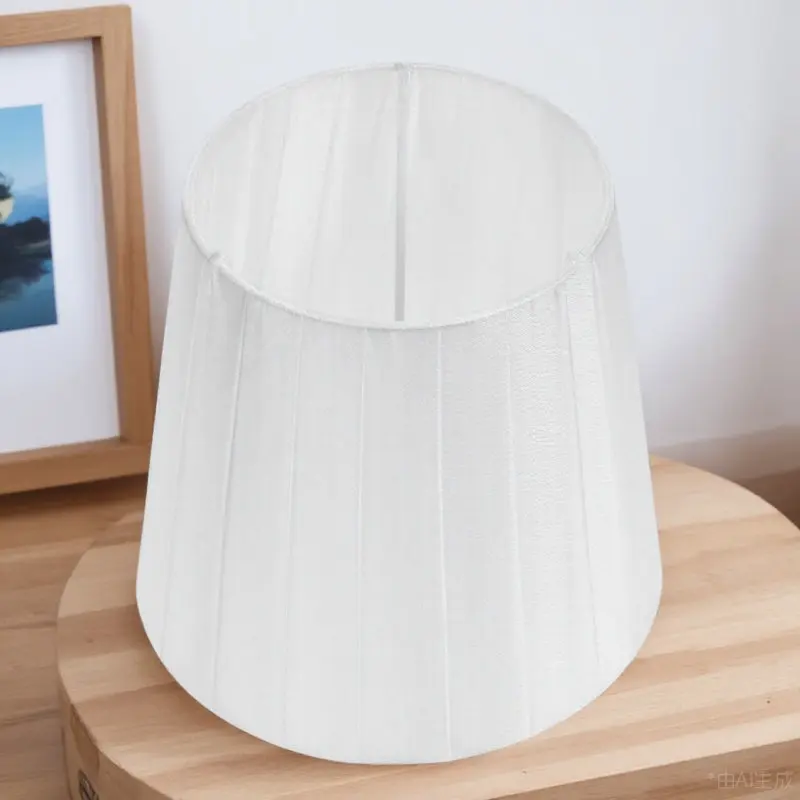 

1 шт. Премиальный тканевый абажур Jiesizhi для настольной лампы, мягкий рассеивающий свет, декоративный чехол для комнатной лампы, украшение