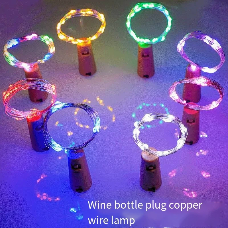 LED Wine Bottle Lights with Cork,1/2/3M Cork Lights Fairy Mini String Lights for Liquor Bottles Crafts Party Wedding Decoration