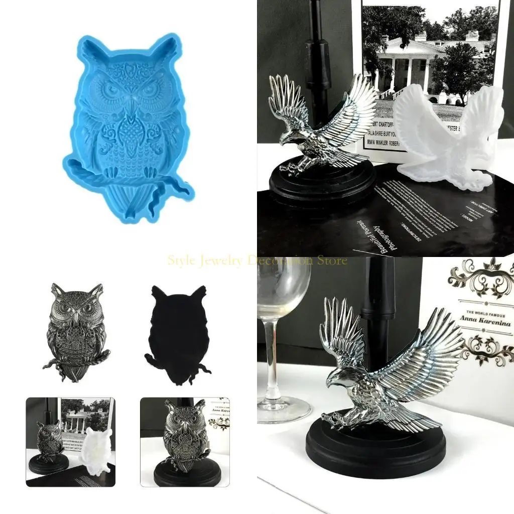 

D46E Resin Mold Silicone,Animal Epoxy Resin Mold for Wall,Cabinets Decor