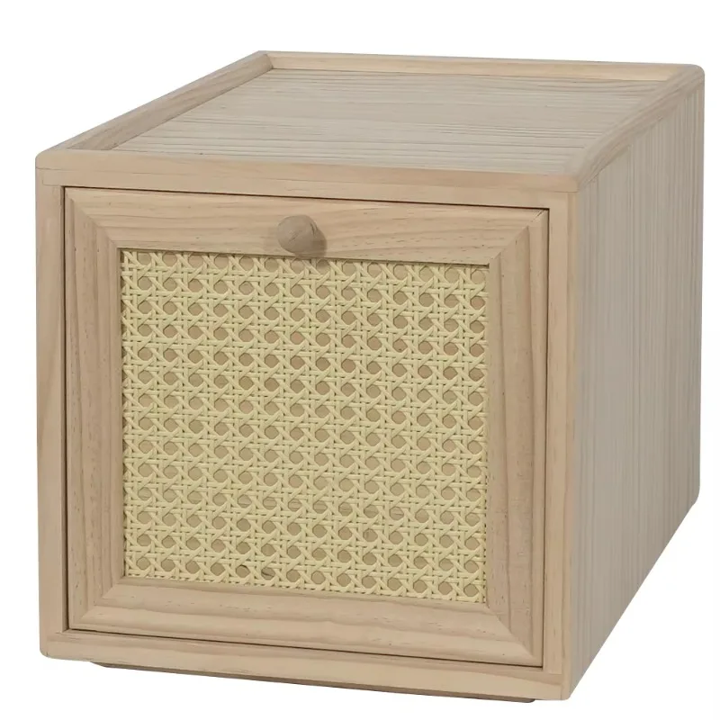 Bodenhohe Schließfächer aus Massivholz für den Haushalt, Kinderzimmerkombination, Lösung zur Organisationseinheit zu Hause