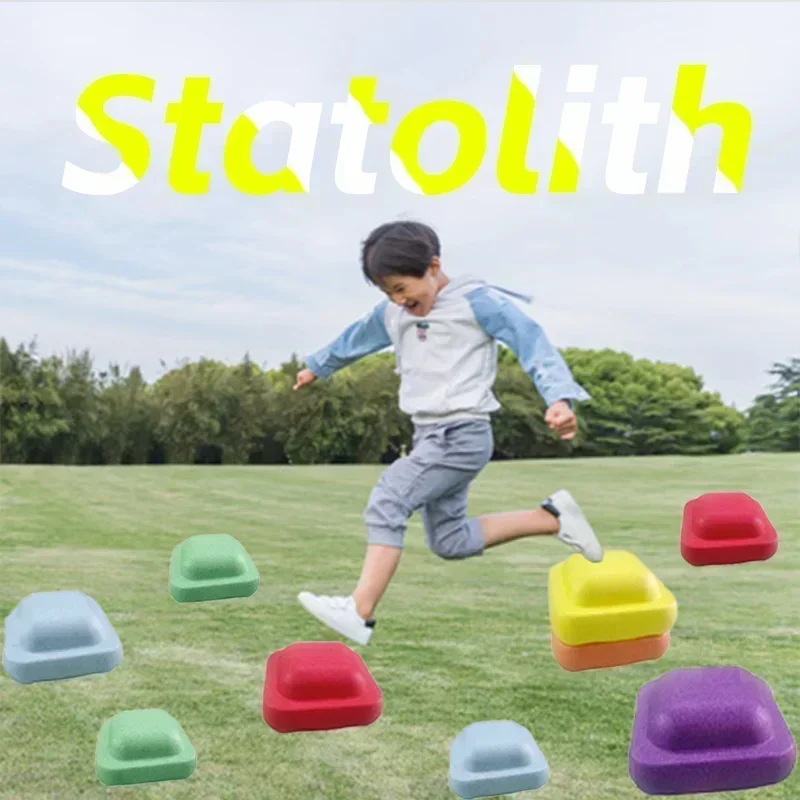 3Pcs New Children\'s Balance Training Foam Step Sensory Tube Assisted Outdoor Games Stacking Stones Balance Sports Baby Toys Gift