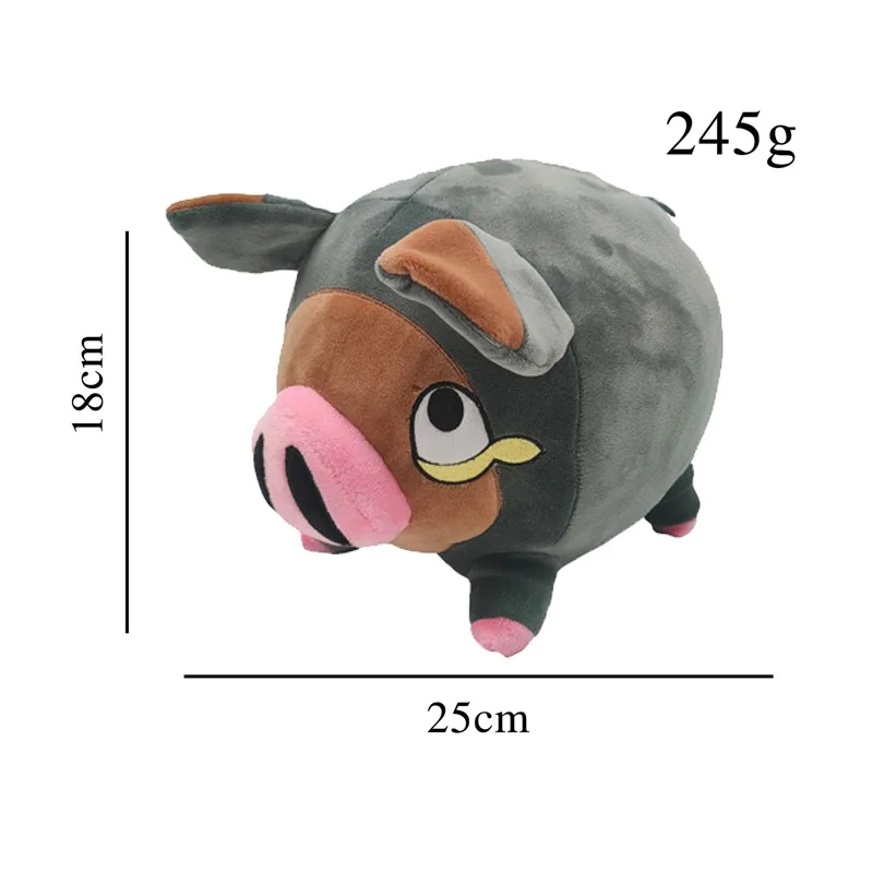 Pokemon 18CM Kawaii Lechonk Doll Japanese Cartoon Cute Throw Pillow Room Sofa Decoration Festive Birthday Gift Kids Toy Ornament