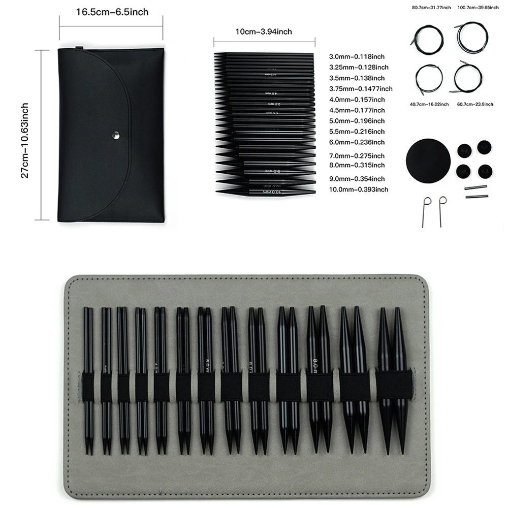 Black Detachable Ci…