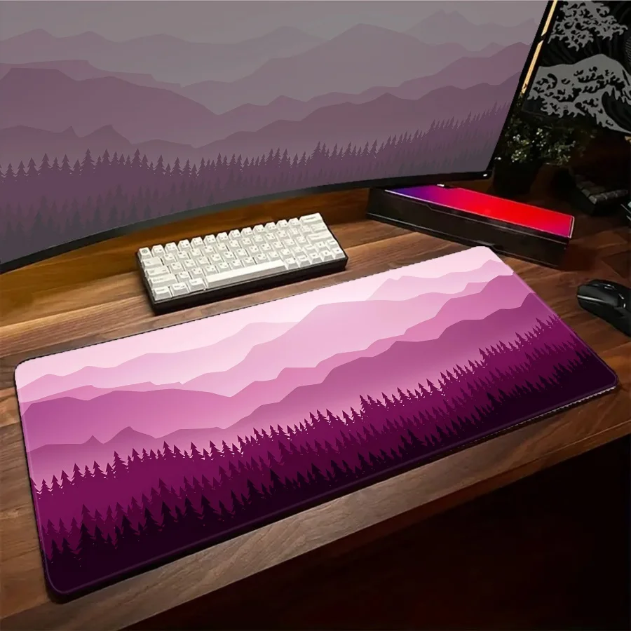 

Large XXL Mouse Pad Tree Setup Gaming Accessories Mousepad Company Rubber Mouse Mat Desk Pad Mousepads