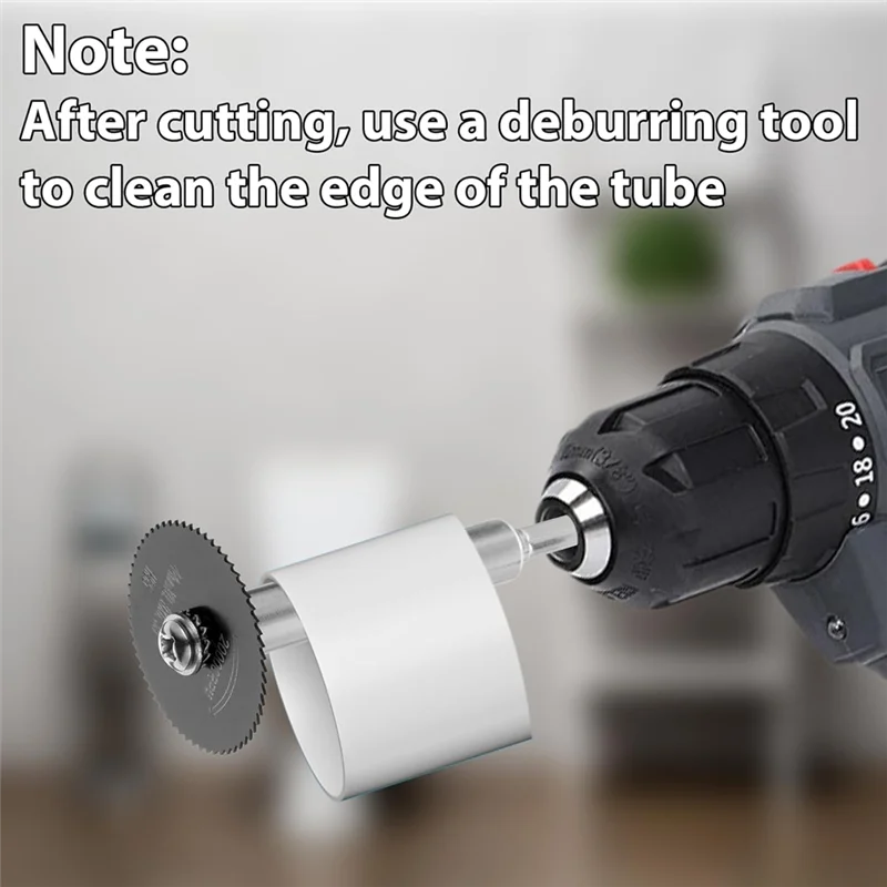 ABHU Inside Pipe Cutter For PVC Pipe 1/4 Inch Hex Shank Impact Connect Inside PVC Pipe Cutter Cutter Tool Set For Drill