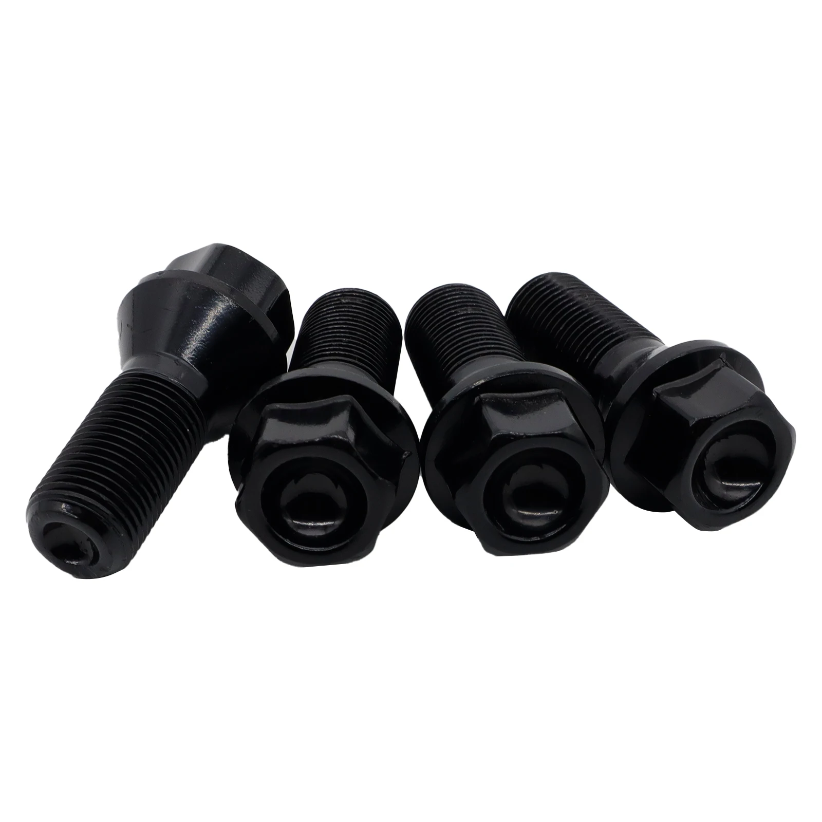 20pcs Car Wheel Locking Bolts 36136781151 Black Steel Truck Parts For BMW Mini R50 2/4/5/6/7 Series X1 X3 X5 X6 E71 F20 F25 528i