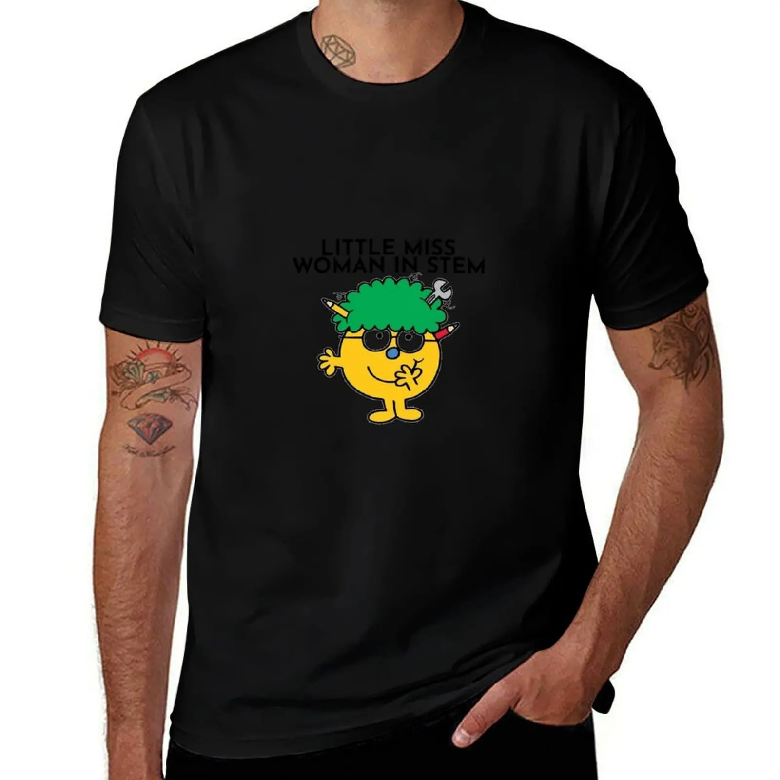 

Little Miss Woman In Stem T-Shirt tshirts personalised summer 2025 hippie clothes men clothes