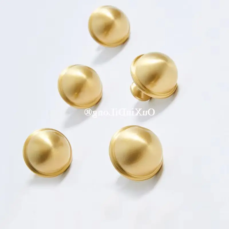 

Brand New 4PCS Solid Brass Furniture Pulls Handles Drawer Knobs Cupboard Wardrobe Closet Dresser TV Cabinet Pulls Handles Knobs