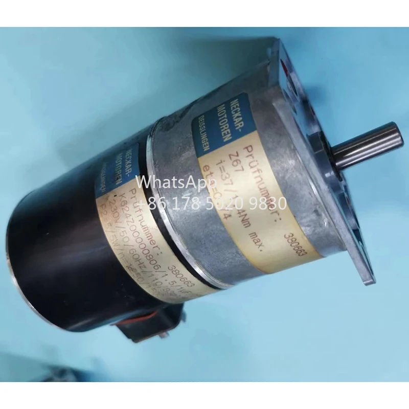 

Original Servo Motor 380663 Prufnummer 1053485 NEKAR-MOTOREN 230V/50/60Hz/110/83mA for Roland 700 Machine Printing Spare Parts