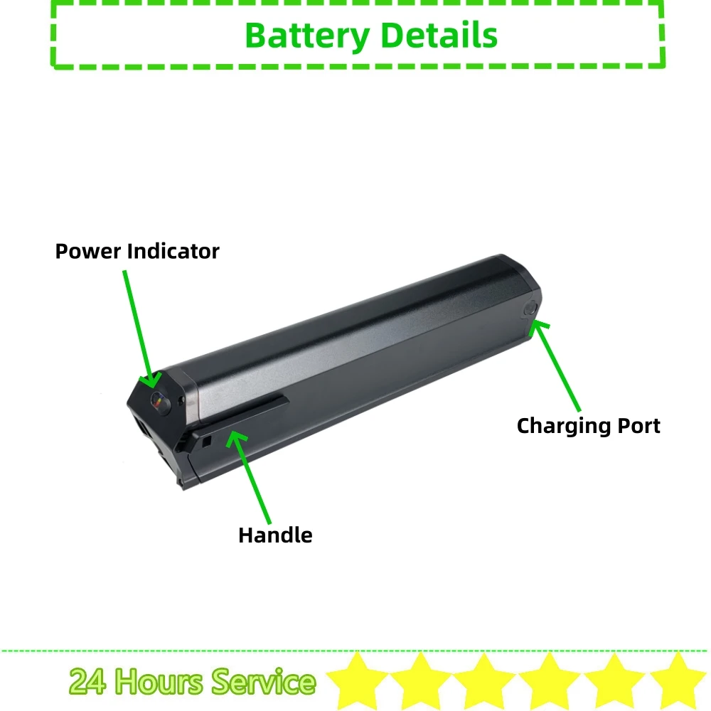 بطارية ليثيوم أيون للدراجة الإلكترونية Akku 36V 10Ah 10.4Ah 12.8Ah 13Ah 14Ah 16Ah 17.5Ah لـ Hoverbot CB-4 X-Rider X-Ride 2018 2019 E-bike