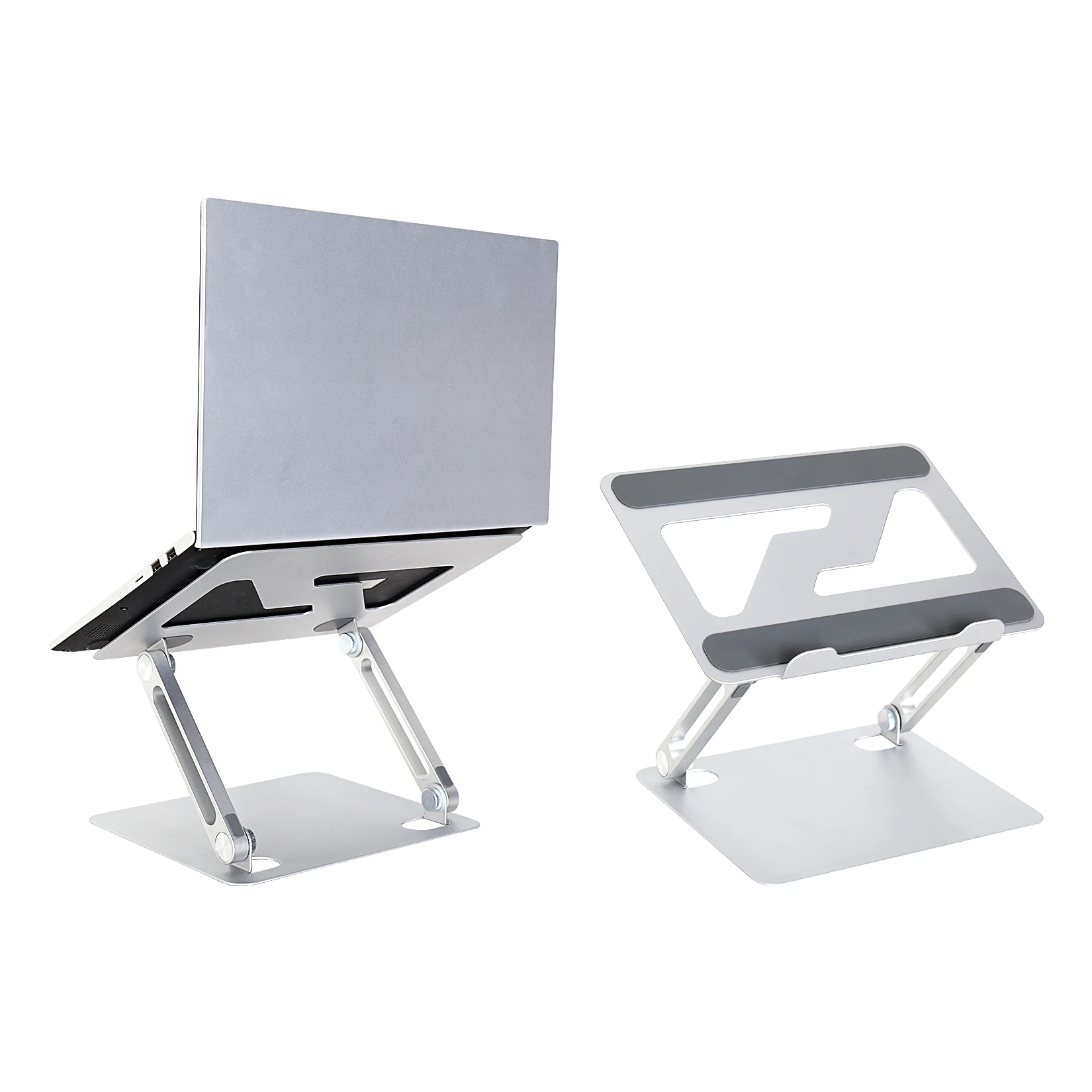 Aluminum Alloy Laptop Stand Foldable Adjustable Angles Notebook Tablet Holder for Macbook iPad