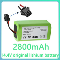 14.4v 2800mAh Replacement Battery Compatible with Ecovacs Deebot N79 N79S DN622 & Eufy RoboVac 11,11S,12,15C,15T,35C,G10 Hybrid