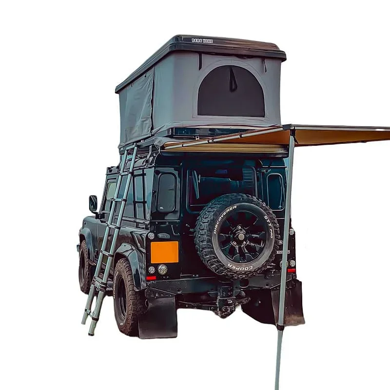Amz Hot Deals 2 Person Automatic Suv Truck Straight Hydraulic Pressure Pop Up Camping ABS Rooftop Tents Hard over Car Roof Tent - Image 5