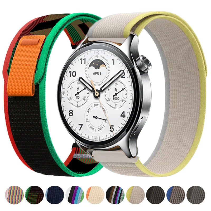 Trail Loop Band For Xiaomi Watch 2 Pro Sport Nylon Strap For Xiaomi Watch S4 S3 S2 S1 Pro Mi Watch Color 2 Bracelet Watchband