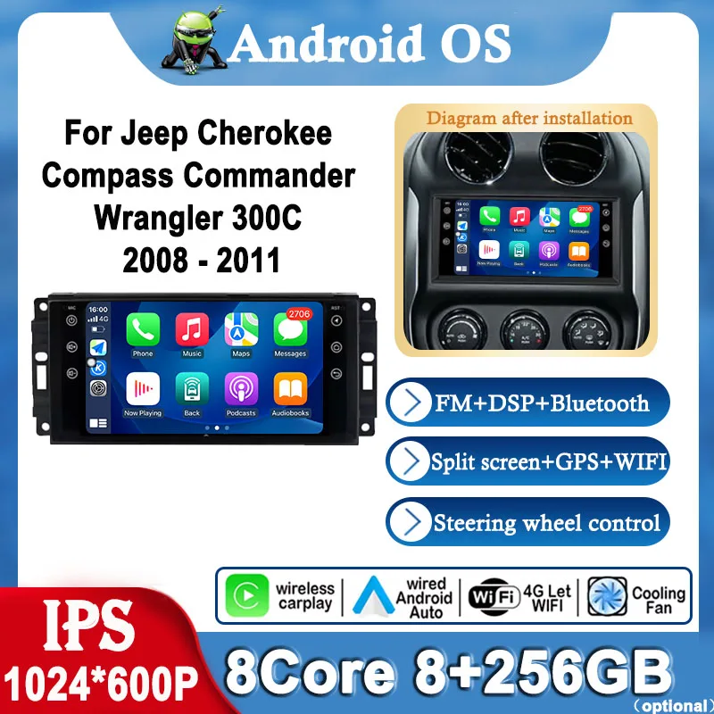 7”For Jeep Cherokee…