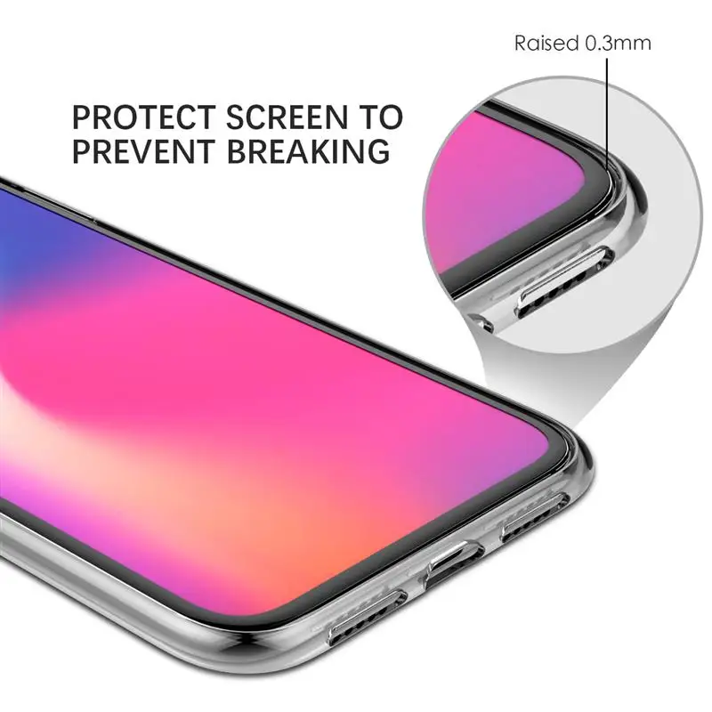 Ultra Thin Clear Phone Case For iPhone 12 Pro Max Cover For iPhone 11 12 13  14 Pro XS Max X 8 7 6 6s Plus 5 SE 11 XR Cases image 6