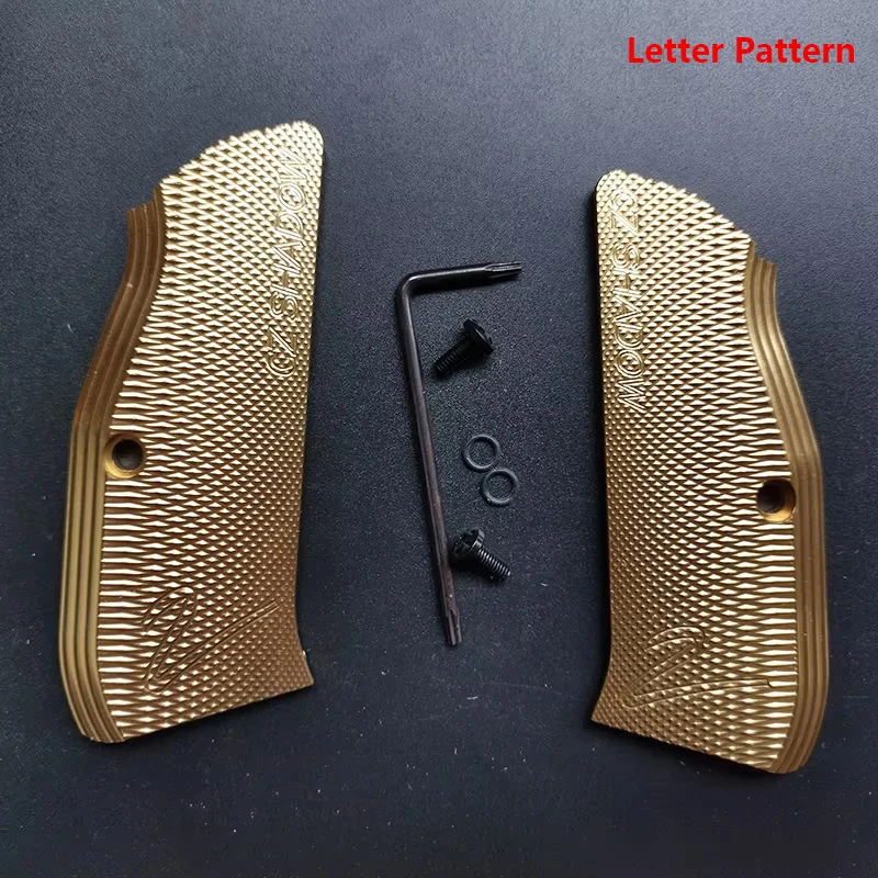 5 Colors Aluminium Alloy Material CZ75 Handle Grips for CZ 75 Full Size, SP-01 Series Shadow 2 75B BD,DIY Make Accessories Parts view 2