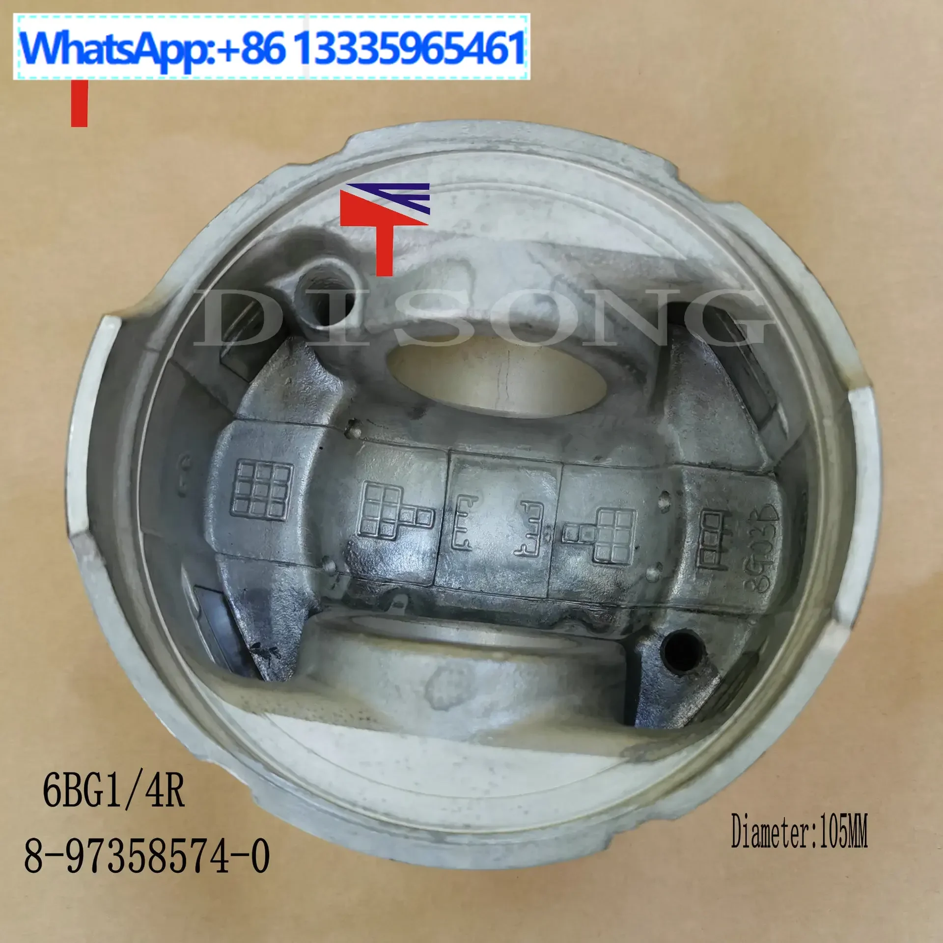 

8-97358574-0 поршень для двигателя ZX250-3G/6BG1 8973585740