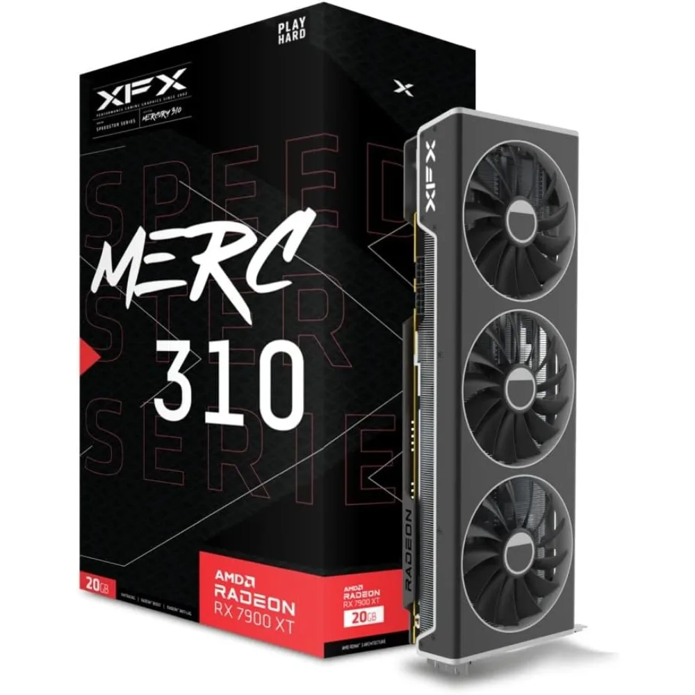 Speedster MERC310 AMD Radeon RX 7900XT Ultra Gaming Graphics Card with 20GB GDDR6, AMD RDNA 3 RX-79TMERCU9