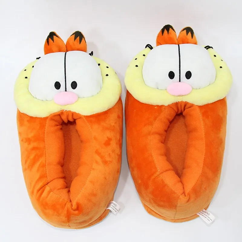 

New Cute Cartoon Hot Garfields Slipper Cosplay Anti-slip Home Winter Shoes Comfortable Cotton Shoes Birthday Gifts