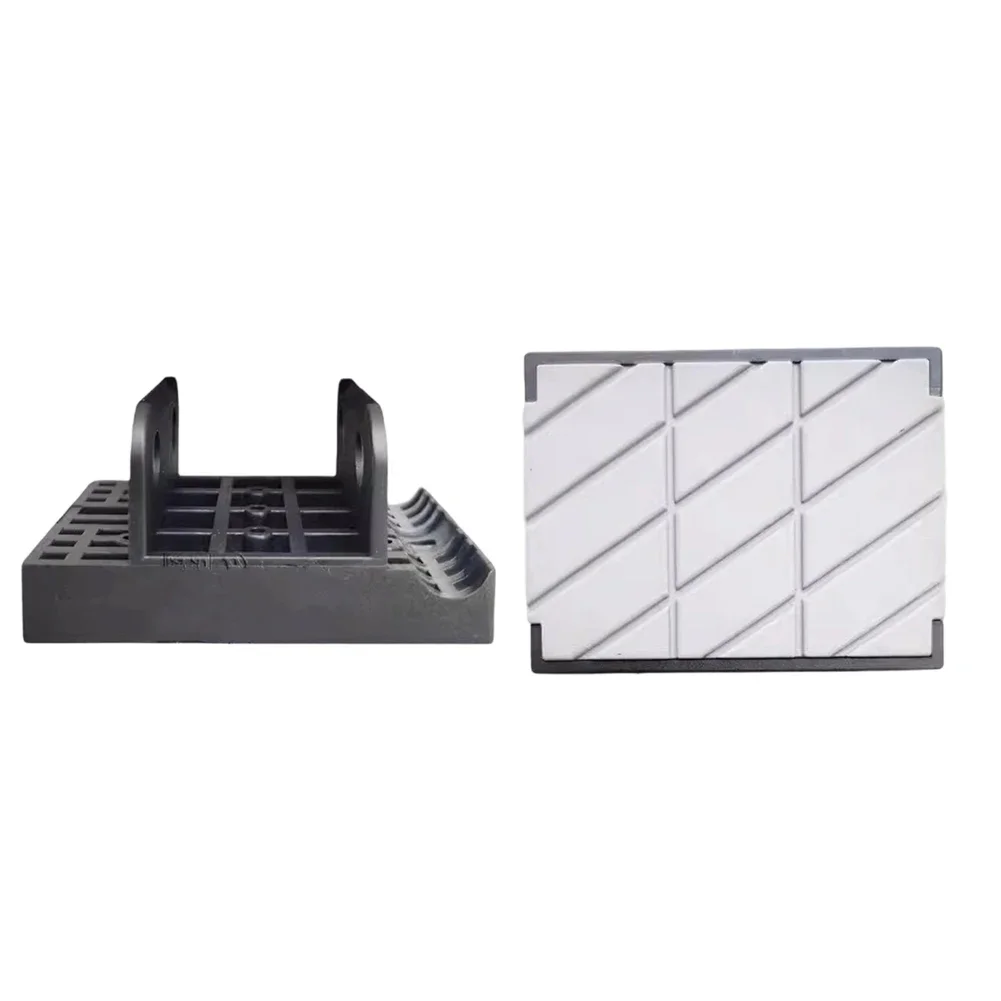 Conveyance Block Chain Pad 80x62x15mm for Edge Banding Machine Woodworking Equipment Rubber and Nylon Material